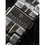 Maserati Ricordo Automatic Gray Dial Silver Steel Strap Watch For Men - R8823133003 Authentic Buy Shop Now