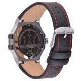 Maserati Potenza Black Dial Black Leather Strap Watch For Men - R8851108001 Authentic Buy Shop Now