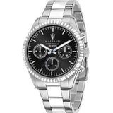 Maserati Competizione Chronograph Quartz Black Dial Watch For Men - R8853100023 Authentic Buy Shop Now
