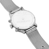 Maserati Epoca 42mm Black Dial Steel Silver Mesh Bracelet Watch For Men - R8873618003 Authentic Buy Shop Now