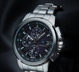 Maserati Successo Solar Edition Black Dial Silver Steel Strap Watch For Men - R8873645003 Authentic Buy Shop Now