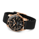Breitling Superocean Heritage II B20 42mm Black Dial Black Mesh Bracelet Mens Watch - UB2010121B1S1 Authentic Buy Shop Now
