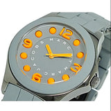 Marc Jacobs Pelly Grey Dial Grey Silicone Strap Watch for Women - MBM2589 Authentic Buy Shop Now