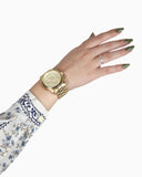 Michael Kors Runway Gold Dial Gold Steel Strap Watch for Men - MK8077 Authentic Buy Shop Now