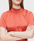 Calvin Klein Seduce Silver Dial Two Tone Steel Strap Watch for Women - K4E2N61X Authentic Buy Shop Now