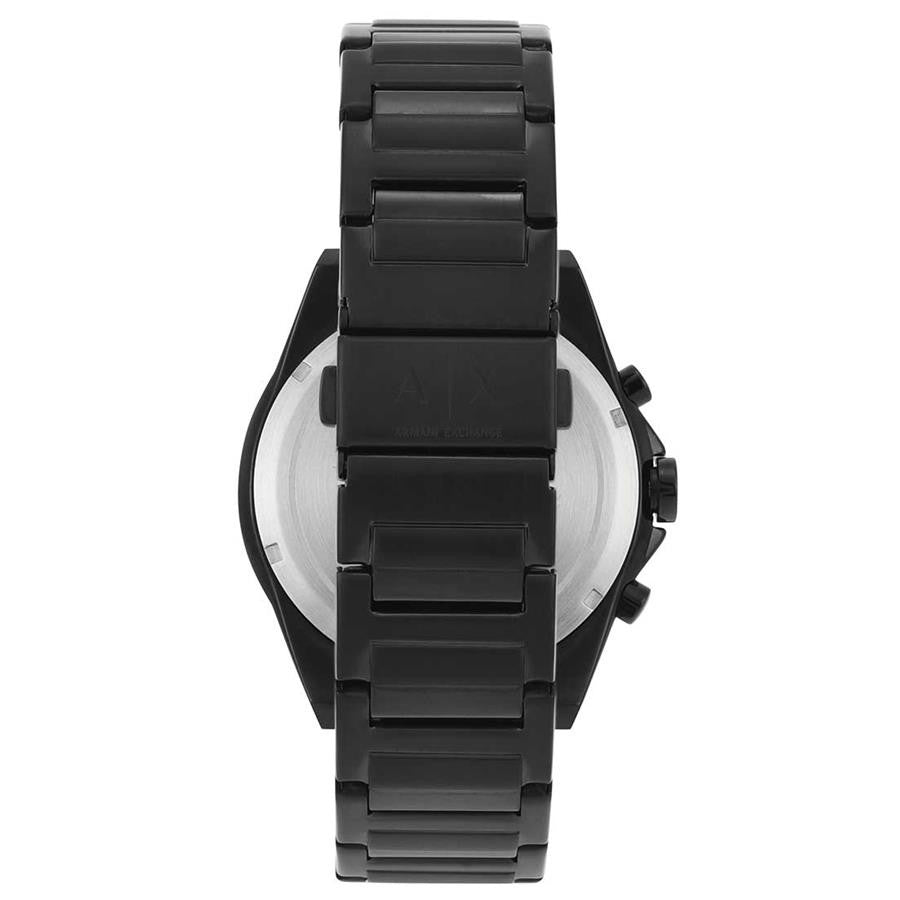 Armani Exchange Drexler Chronograph Black Dial Black Steel Strap Watch For Men - AX2639 Authentic Buy Shop Now