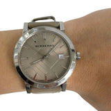 Burberry The City Beige Dial Tan Leather Strap Watch for Women - BU9021 Authentic Buy Shop Now