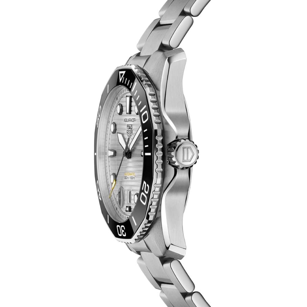 Tag Heuer Aquaracer Professional 300 Automatic Silver Dial Silver Steel Strap Watch for Men - WBP201C.BA0632 Authentic Buy Shop Now