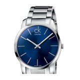 Calvin Klein City Blue Dial Silver Steel Strap Watch for Women - K2G2314N Authentic Buy Shop Now