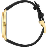 Gucci G-Timeless Mother of Pearl Dial Black Leather Strap Watch For Women - YA1264044 Authentic Buy Shop Now