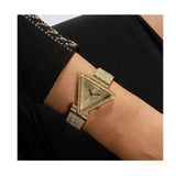 Guess Fame Crystals Gold Dial Gold Steel Strap Watch For Women - GW0644L2 Authentic Buy Shop Now