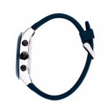 Maserati Traguardo Chronograph Blue Dial Black Silicone Strap Watch For Men - R8871612046 Authentic Buy Shop Now