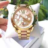 Michael Kors Bradshaw Gold Dial Two Tone Steel Strap Watch for Women - MK6359 Authentic Buy Shop Now