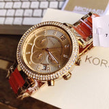 Michael Kors Parker Gold Dial Two Tone Steel Strap Watch for Women - MK6139 Authentic Buy Shop Now