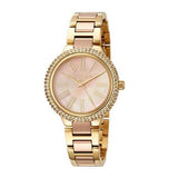 Michael Kors Taryn Rose Gold Dial Two Tone Steel Strap Watch For Women - MK6564 Authentic Buy Shop Now