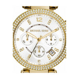 Michael Kors Parker White Dial Two Tone Steel Strap Watch for Women - MK6119 Authentic Buy Shop Now