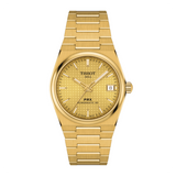 Tissot PRX Powermatic 80 Gold Dial Gold Steel Strap Watch for Men - T137.207.33.021.00 Authentic Buy Shop Now
