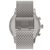 Tommy Hilfiger Kane Black Dial Silver Mesh Bracelet Watch for Men - 1710402 Authentic Buy Shop Now