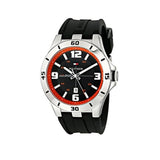 Tommy Hilfiger Drew Black Dial Black Rubber Strap Watch for Men - 1791064 Authentic Buy Shop Now