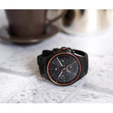 Tommy Hilfiger Justin Black Dial Black Rubber Strap Watch For Men - 1792056 Authentic Buy Shop Now