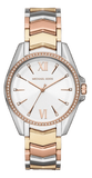 Michael Kors Whitney Quartz White Dial Two Tone Steel Strap Watch For Women - MK6686 Authentic Buy Shop Now