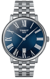 Tissot Carson Premium Blue Dial Silver Steel Strap Watch for Men - T122.410.11.043.00 Authentic Buy Shop Now
