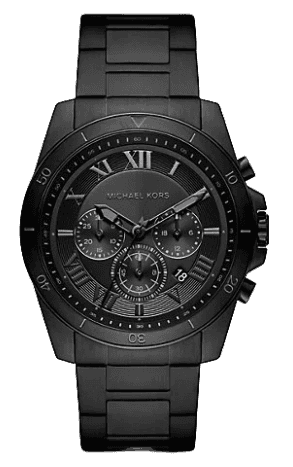 Michael Kors Alek Oversized Black Dial Black Steel Strap Watch For Men - MK8900 Authentic Buy Shop Now