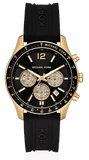 Michael Kors Berkley Chronograph Black Dial Black Rubber Strap Watch for Men - MKO1038 Authentic Buy Shop Now