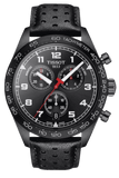 Tissot T Sport PRS 516 Chronograph Black Dial Black Leather Strap Watch for Men - T131.617.36.052.00 Authentic Buy Shop Now