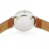 Daniel Wellington Petite Sterling Black Dial Brown Leather Strap Watch For Women - DW00100178 Authentic Buy Shop Now