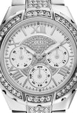 Guess Viva Quartz Silver Dial Silver Steel Strap Watch For Women - W0111l1 Authentic Buy Shop Now