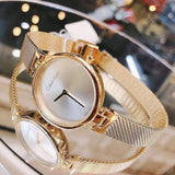 Calvin Klein Authentic White Dial Rose Gold Mesh Bracelet Watch for Women - K8G23526 Authentic Buy Shop Now