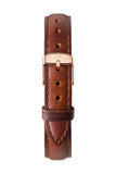 Daniel Wellington Classy St Mawes White Dial Brown Leather Strap Watch For Women - DW00100059 Authentic Buy Shop Now