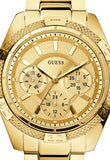 Guess Mini Phantom Diamonds Gold Dial Gold Steel Strap Watch for Women - W0235L5 Authentic Buy Shop Now