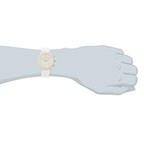 Emporio Armani Classic Chronograph White Dial White Rubber Strap Watch For Men - AR1054 Authentic Buy Shop Now