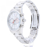 Maserati Competizione Chronograph White Dial Silver Steel Strap Watch For Men - R8853100017 Authentic Buy Shop Now