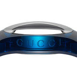 Gucci Sync Quartz Blue Dial Blue Rubber Strap Watch For Men - YA137304 Authentic Buy Shop Now