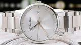 Calvin Klein City Chronograph Silver Dial Silver Steel Strap Watch for Men - K2G2G14X Authentic Buy Shop Now