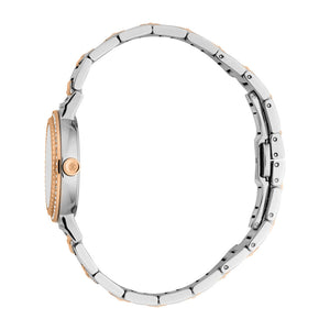 Just Cavalli Glam Silver Dial Two Tone Steel Strap Watch for Women - RC5L098M0075 Authentic Buy Shop Now