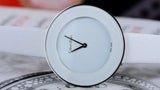 Calvin Klein Chic White Dial White Leather Strap Watch for Women - K7N23TK2 Authentic Buy Shop Now