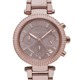 Michael Kors Parker Analog Quartz Brown Dial Brown Steel Strap Watch For Women - MK6378 Authentic Buy Shop Now