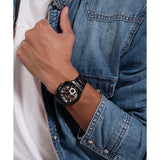 Guess Headliner Multifunction Black Dial Black Steel Strap Watch For Men - GW0572G3 Authentic Buy Shop Now