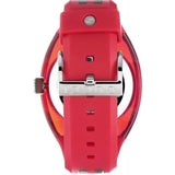 Gucci Sync XXL Quartz Red Dial Red Rubber Strap Unisex Watch - YA137103 Authentic Buy Shop Now