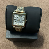 Marc Jacobs Vic Silver Dial Gold Steel Strap Watch for Women - MJ3462 Authentic Buy Shop Now