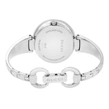 Gucci Guccissima Black Dial Silver Steel Strap Watch For Women - YA134301 Authentic Buy Shop Now