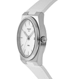 Tissot PRX 40 White Dial White Rubber Strap Watch For Men - T137.410.17.011.00 Authentic Buy Shop Now