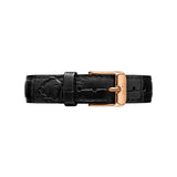 Daniel Wellington Classic Petite Reading White Dial Black Leather Strap Watch For Women - DW00100229 Authentic Buy Shop Now