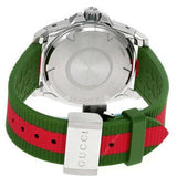 Gucci Dive Automatic Black Dial Two Tone Rubber Strap Watch for Men - YA136349 Authentic Buy Shop Now