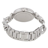 Michael Kors Catelyn Quartz Crystals Silver Dial Silver Steel Strap Watch For Women - MK4675 Authentic Buy Shop Now