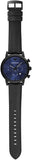 Emporio Armani Luigi Analog Blue Dial Black Leather Strap Watch For Men - AR11351 Authentic Buy Shop Now